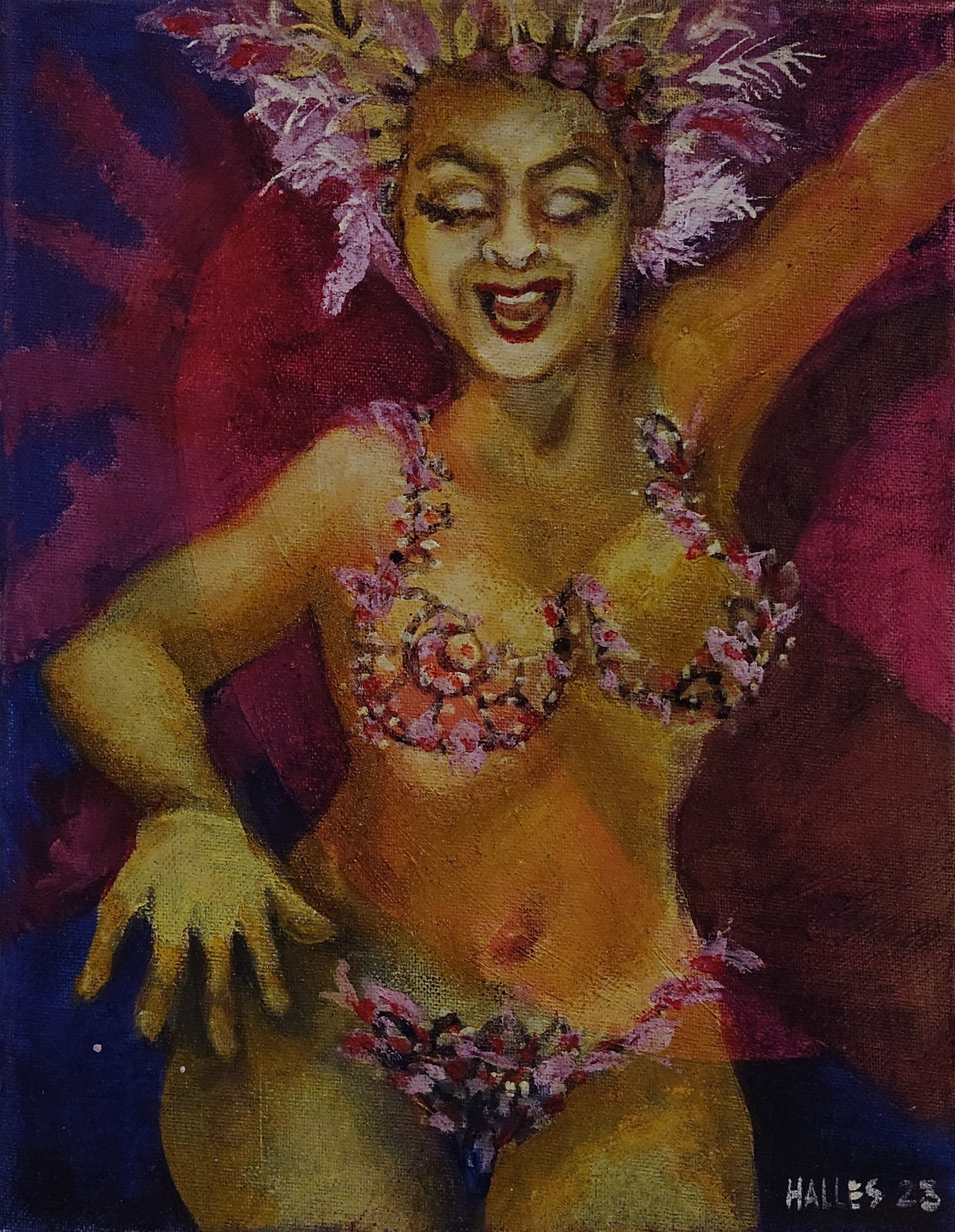 Bailarina de Candombe